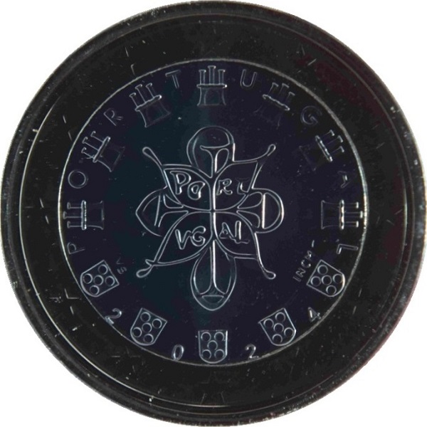 Португалия 1 Евро (2024) KM#