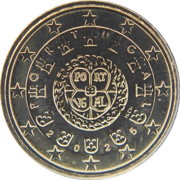 Португалия 10 Евро цент (2025) KM#