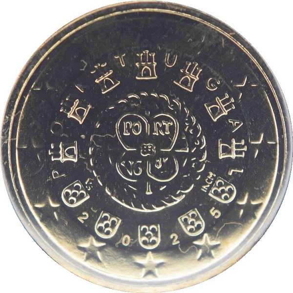 Португалия 50 Евро цент (2025) KM#