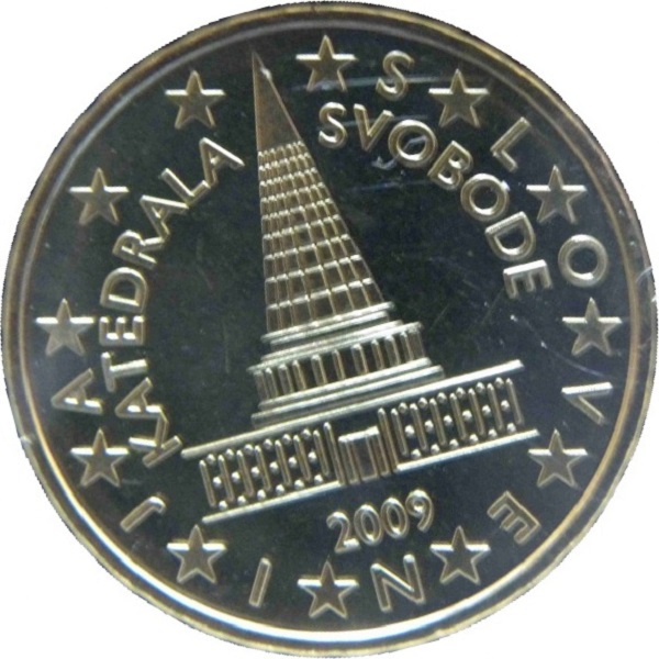 Словения 10 Евро цент (2009) KM#