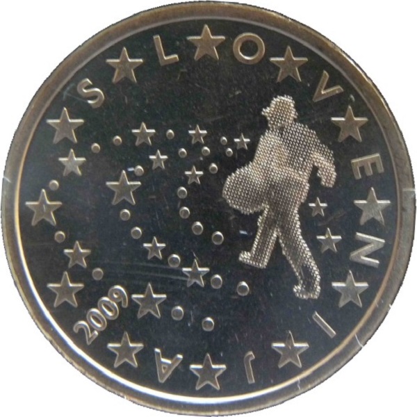Словения 5 Евро цент (2009) KM#