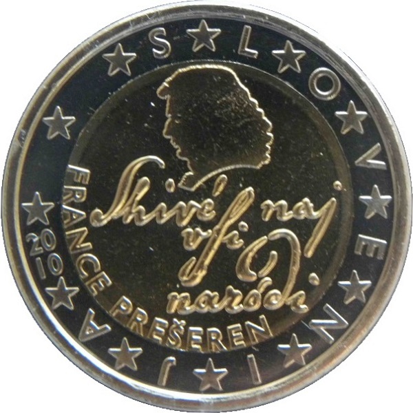 Slovenia 2 Euro (2010) KM#