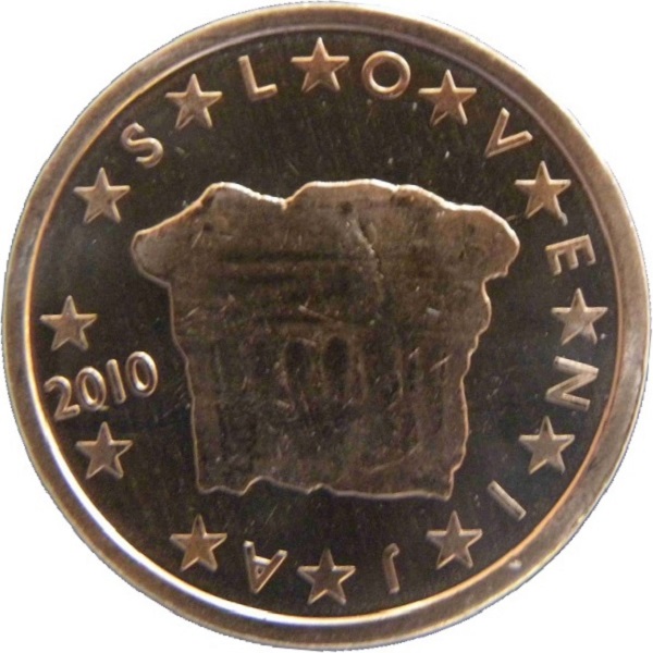 Словения 2 Евро цент (2010) KM#