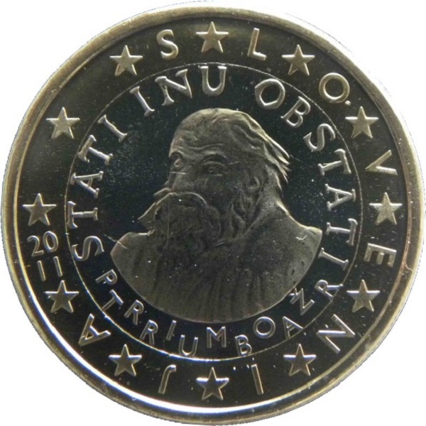 Словения 1 Евро (2011) KM#