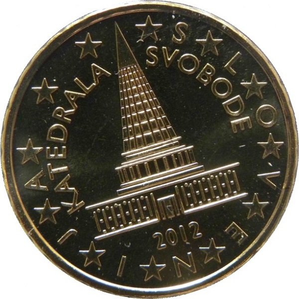 Словения 10 Евро цент (2012) KM#