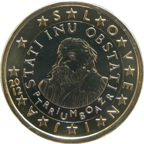 Словения 1 Евро (2012) KM#