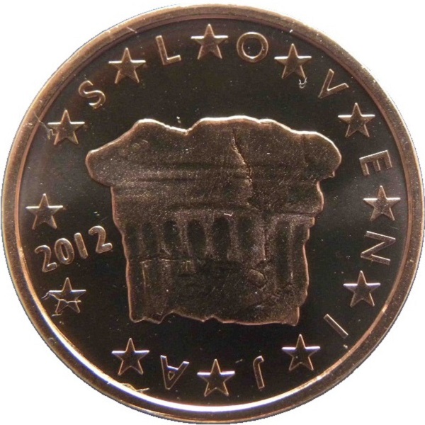 Словения 2 Евро цент (2012) KM#