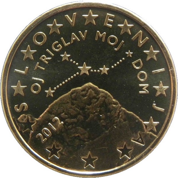Словения 50 Евро цент (2012) KM#