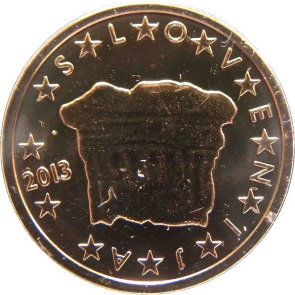 Словения 2 Евро цент (2013) KM#