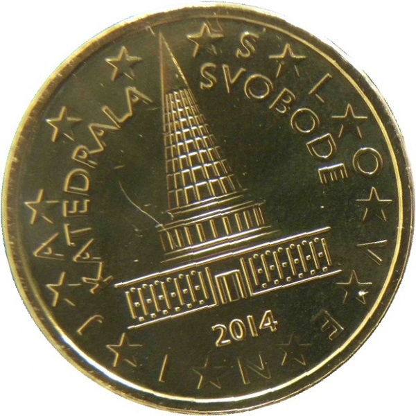 Словения 10 Евро цент (2014) KM#
