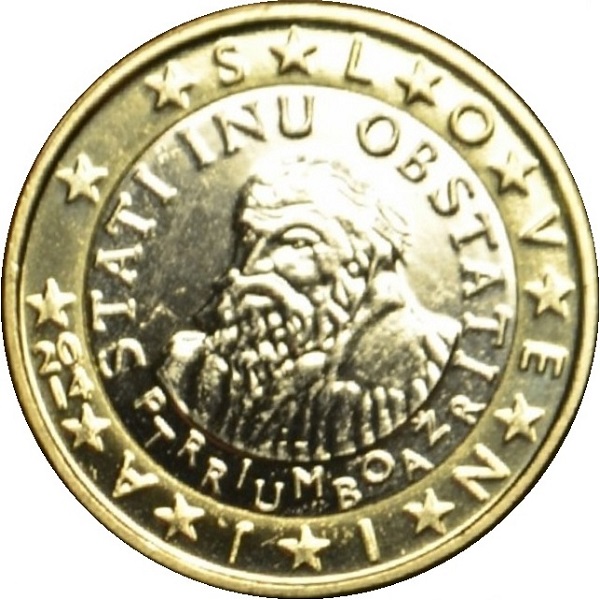 Словения 1 Евро (2014) KM#