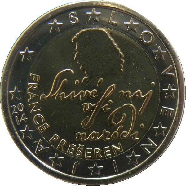 Словения 2 Евро (2014) KM#