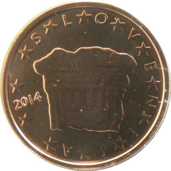 Словения 2 Евро цент (2014) KM#