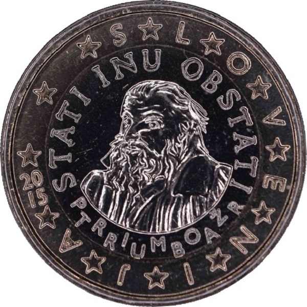 Словения 1 Евро (2015) KM#