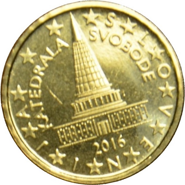 Словения 10 Евро цент (2016) KM#