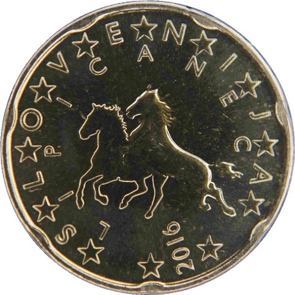 Словения 20 Евро цент (2016) KM#