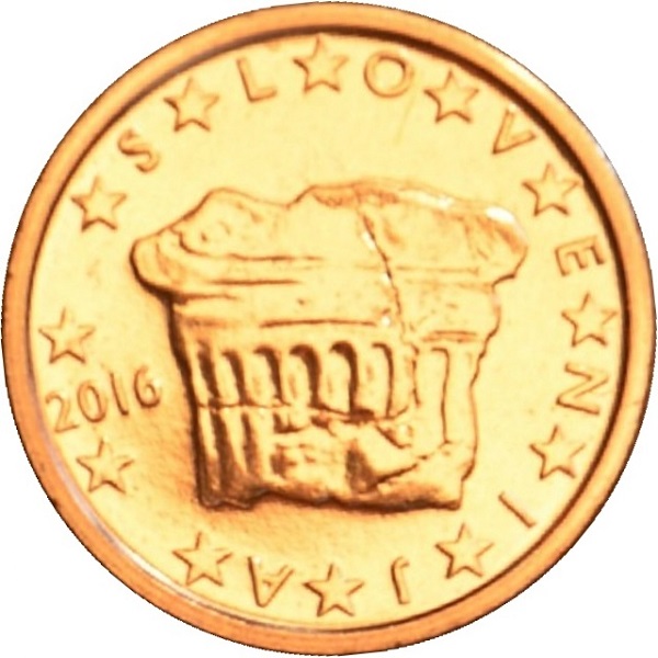 Словения 2 Евро цент (2016) KM#