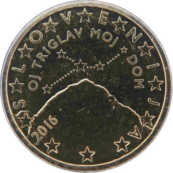 Словения 50 Евро цент (2016) KM#