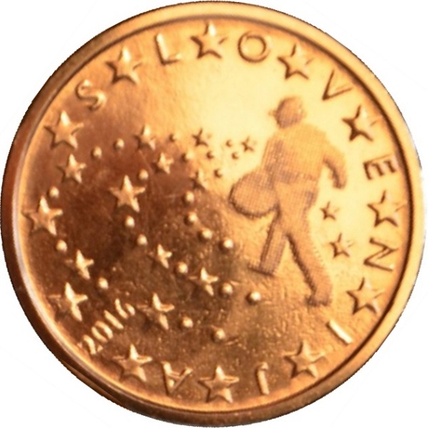 Словения 5 Евро цент (2016) KM#