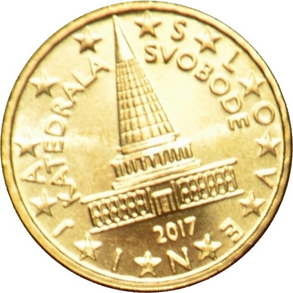 Словения 10 Евро цент (2017) KM#