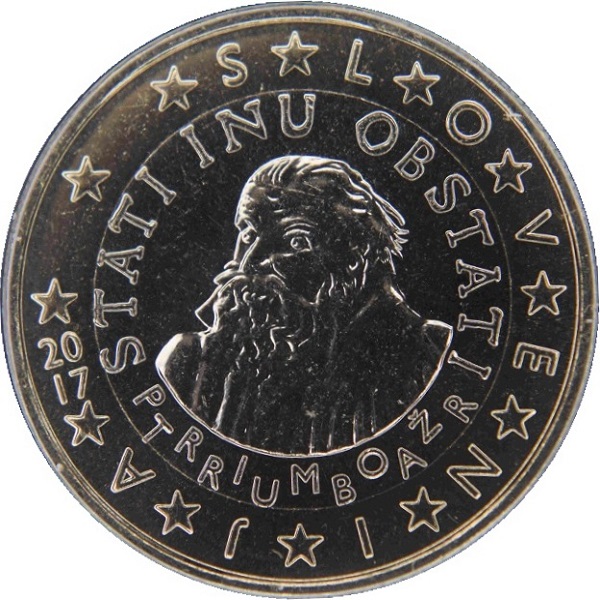 Словения 1 Евро (2017) KM#