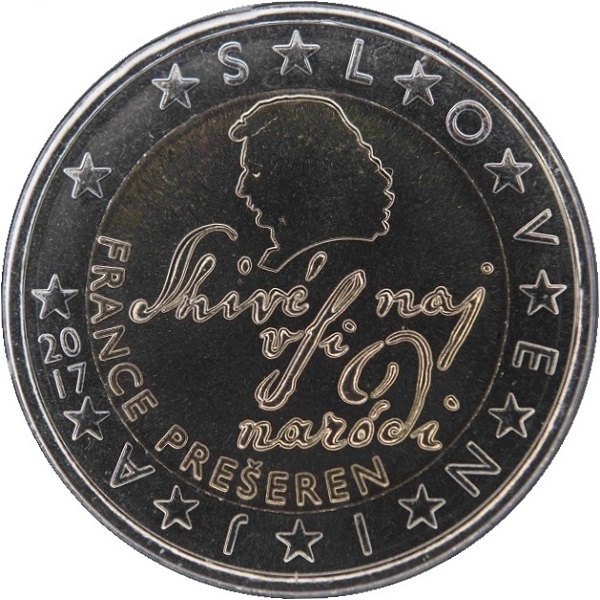 Словения 2 Евро (2017) KM#