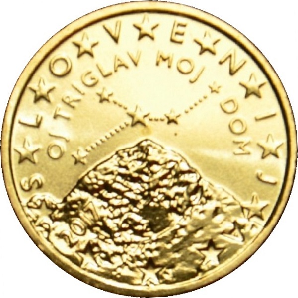 Словения 50 Евро цент (2017) KM#