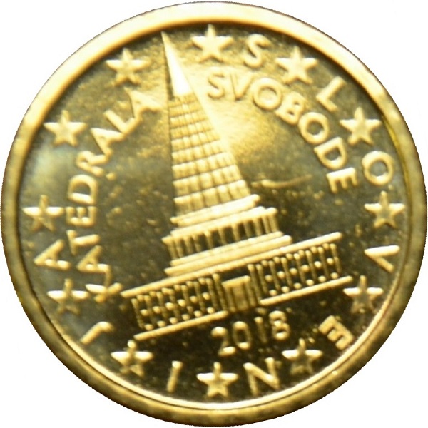 Slovenia 10 Euro cent (2018) KM#