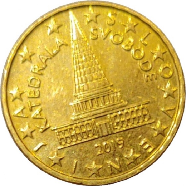 Словения 10 Евро цент (2019) KM#