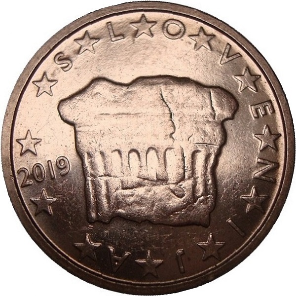 Словения 2 Евро цент (2019) KM#