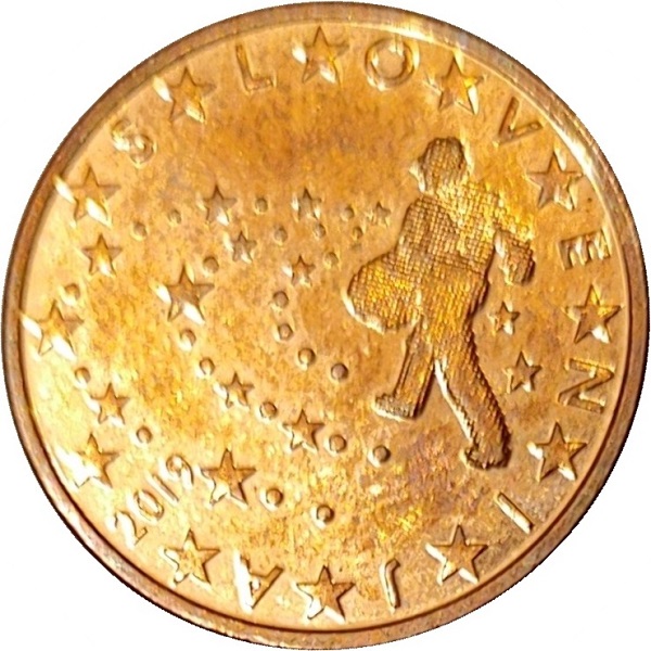 Словения 5 Евро цент (2019) KM#