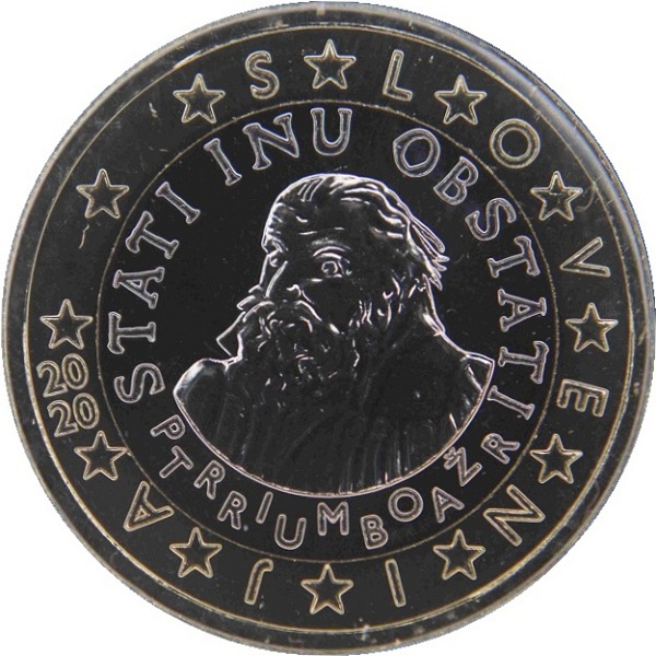 Словения 1 Евро (2020) KM#