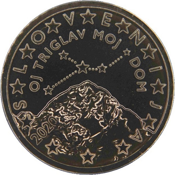 Словения 50 Евро цент (2020) KM#