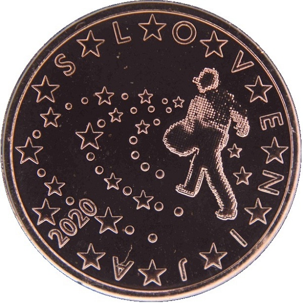 Словения 5 Евро цент (2020) KM#