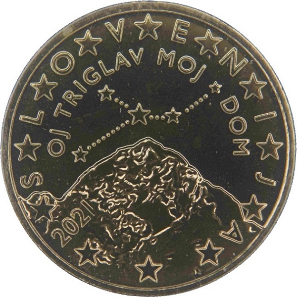 Словения 50 Евро цент (2021) KM#