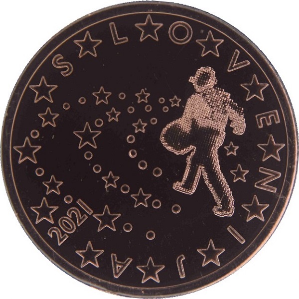 Словения 5 Евро цент (2021) KM#