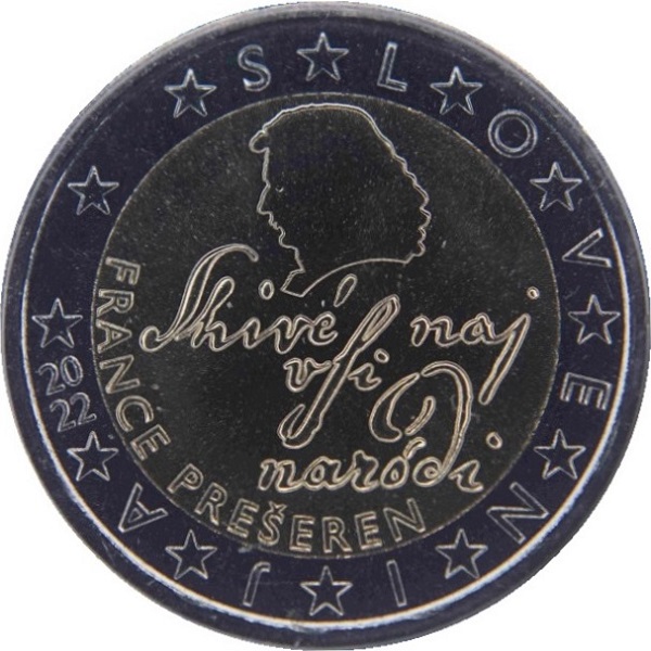 Slovenia 2 Euro (2022) KM#