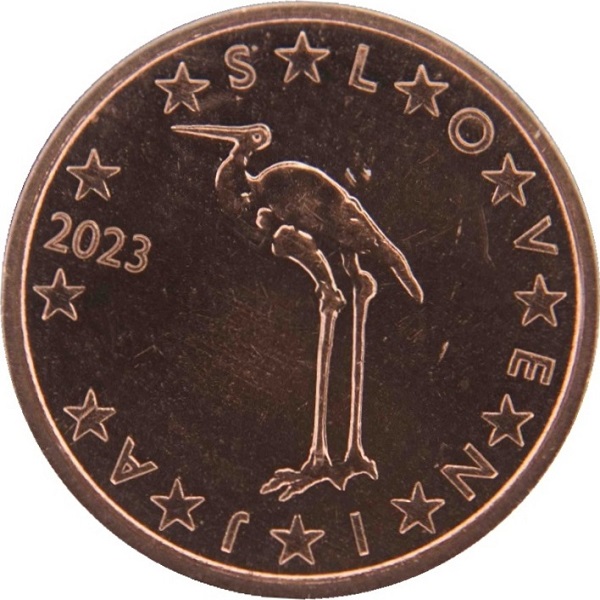 Словения 1 Евро цент (2023) KM#