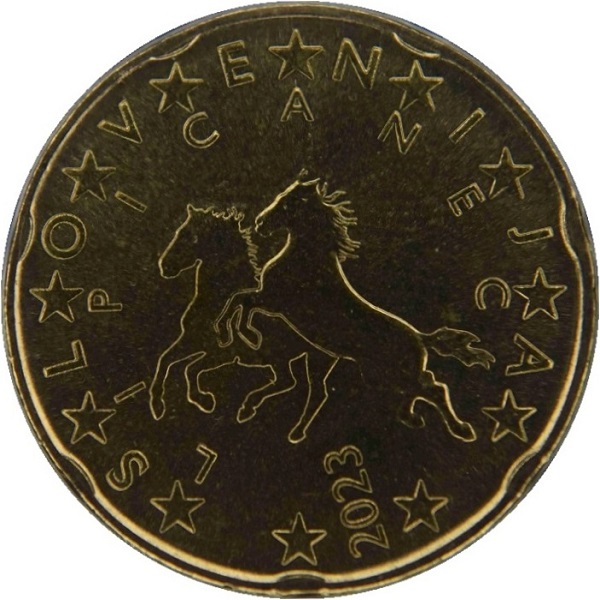 Словения 20 Евро цент (2023) KM#