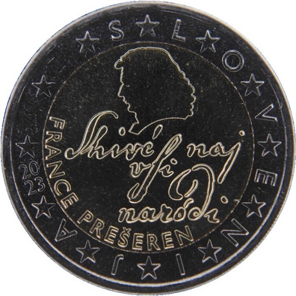 Словения 2 Евро (2023) KM#