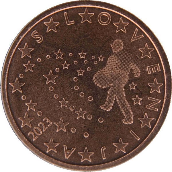 Словения 5 Евро цент (2023) KM#