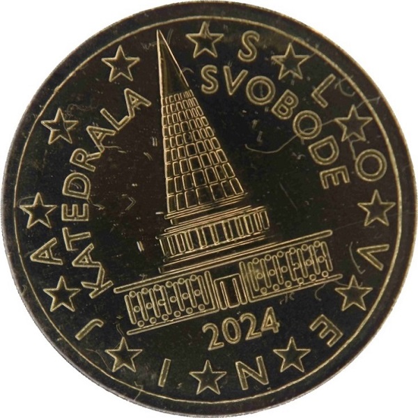 Slovenia 10 Euro cent (2024) KM#