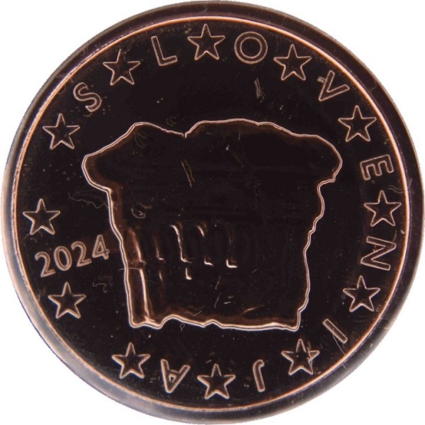 Slovenia 2 Euro cent (2024) KM#