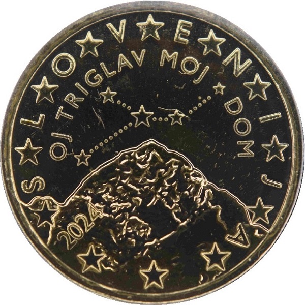 Slovenia 50 Euro cent (2024) KM#