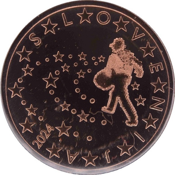 Slovenia 5 Euro cent (2024) KM#