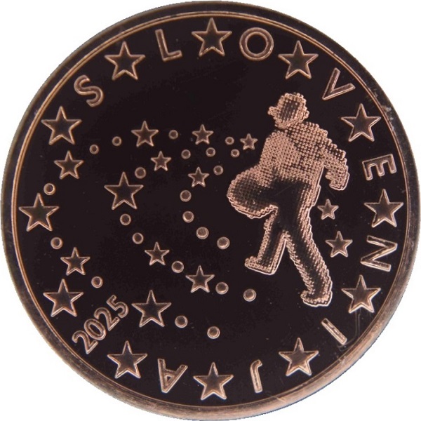 Slovenia 5 Eurocent (2025) KM#
