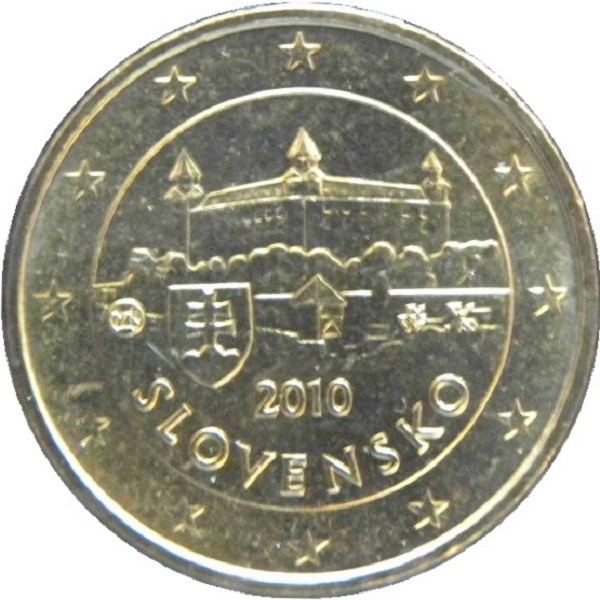 Словакия 10 Евро цент (2010) KM#