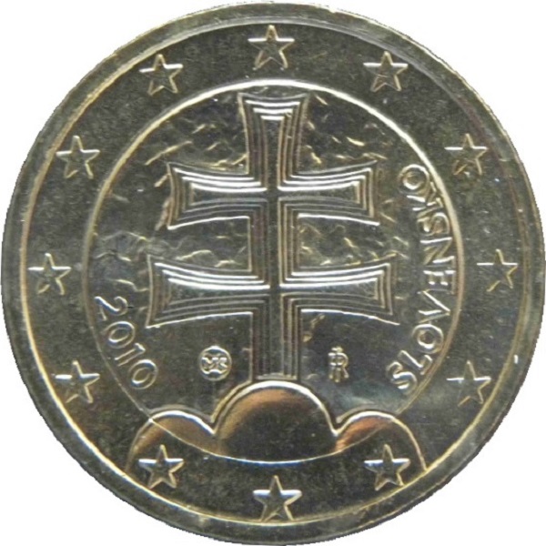 Slovakia 1 Euro (2010) KM#