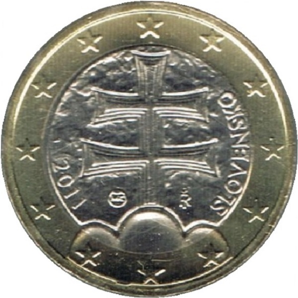 Словакия 1 Евро (2011) KM#