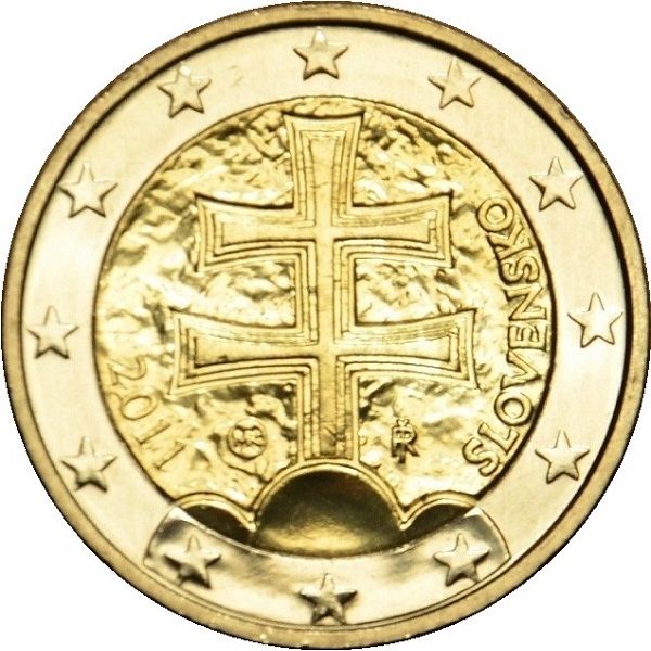 Словакия 2 Евро (2011) KM#